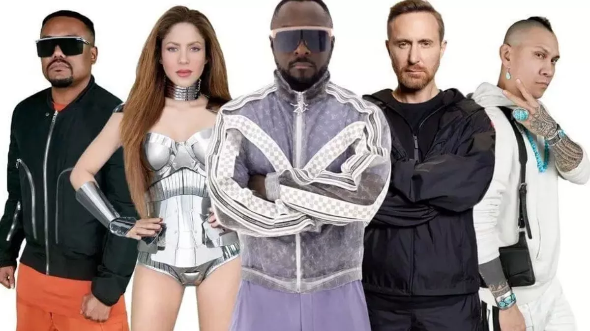 'DON'T YOU WORRY': Black Eyed Peas, Shakira e David Guetta lançam o futurista videclipe