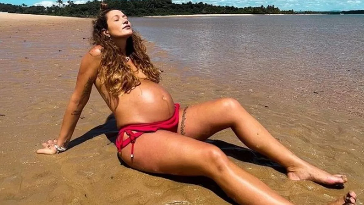 Gabriela Pugliesi está grávida de 7 meses