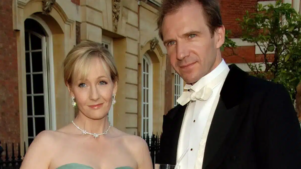 Ralph Fiennes e J.K Rowling