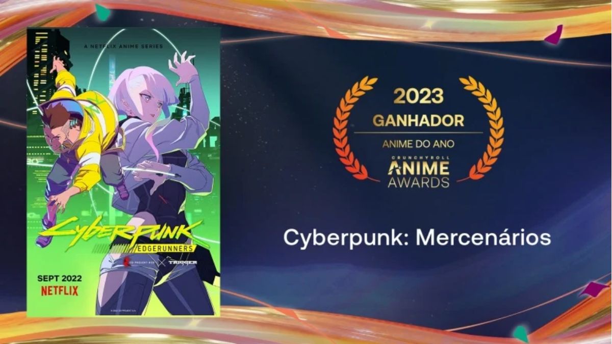 Cyberpunk: Edgerunners é escolhido anime do ano pela Crunchy Roll