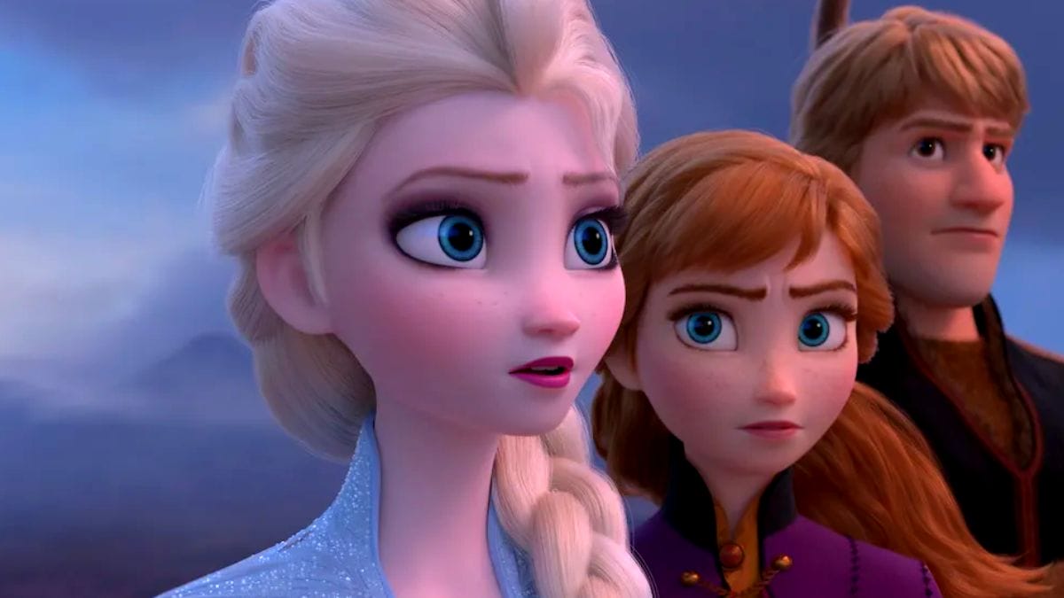 Anna e Elsa em Frozen