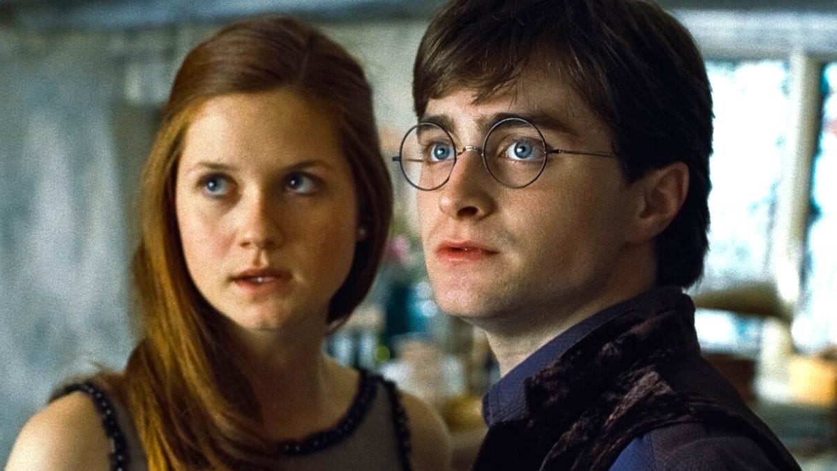 Giny e Harry em Harry Potter