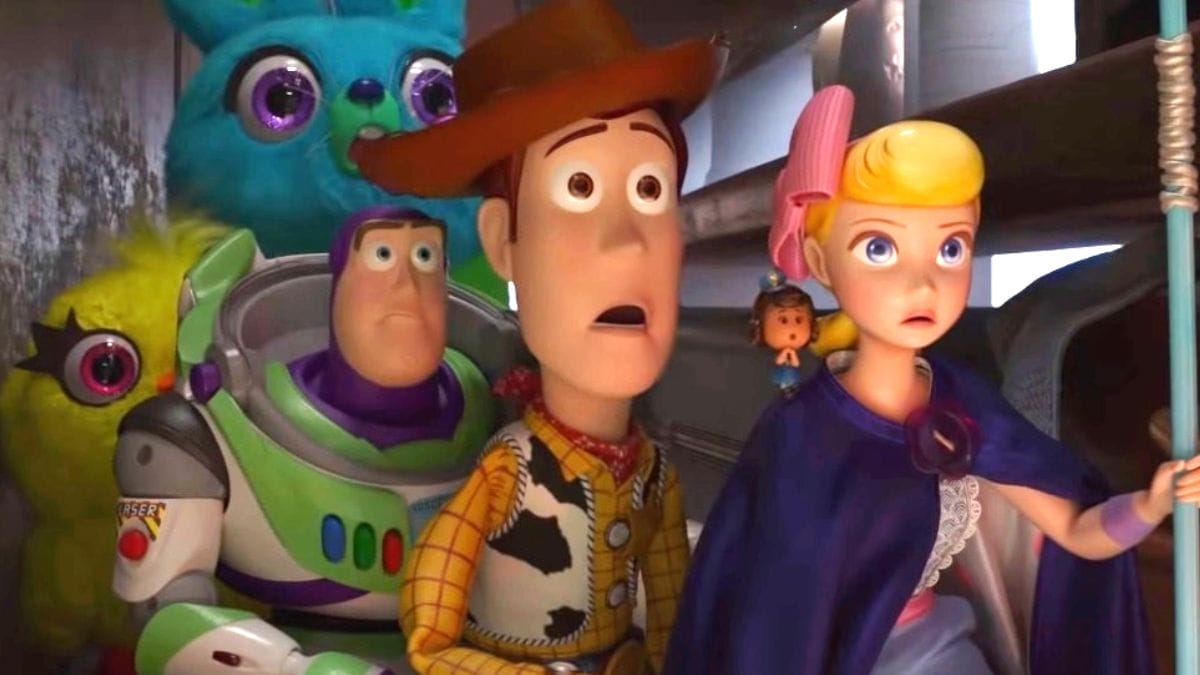 Buzz, Woody e Betty em Toy Story