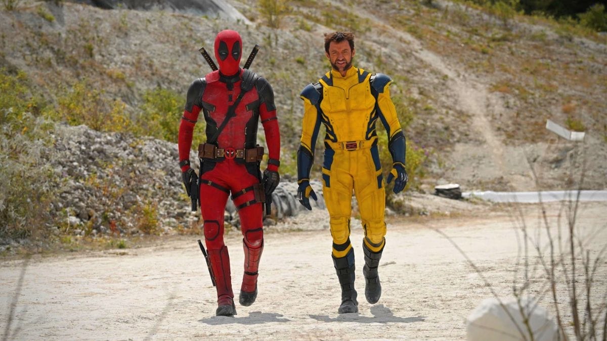 Deadpool e Wolverine caminhando em Deadpool 3