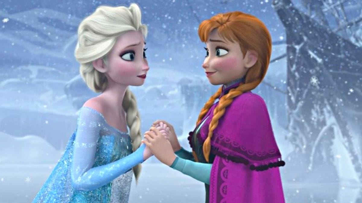 Elsa e Anna em Frozen