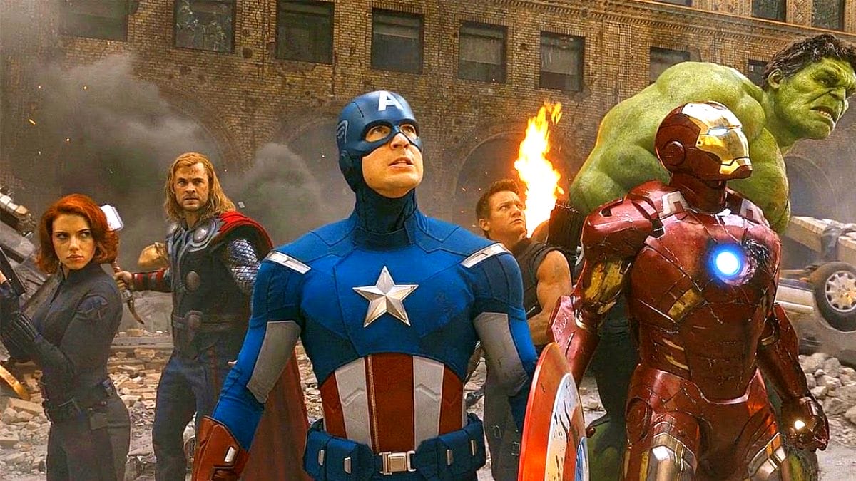 Vingadores na batalha de Nova York, da Marvel Studios