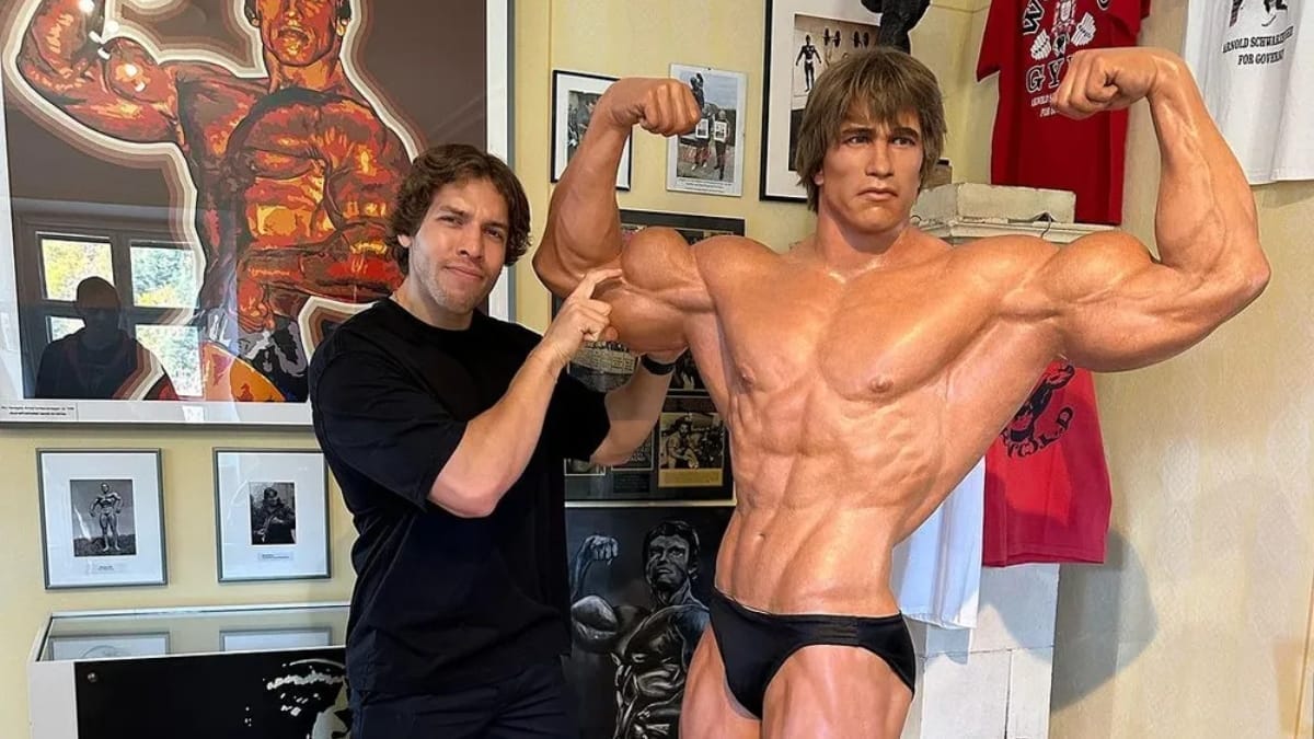 Joseph Baena é filho de Arnold Schwarzenegger em relação extraconjugal - Foto: Instagram @joebaena