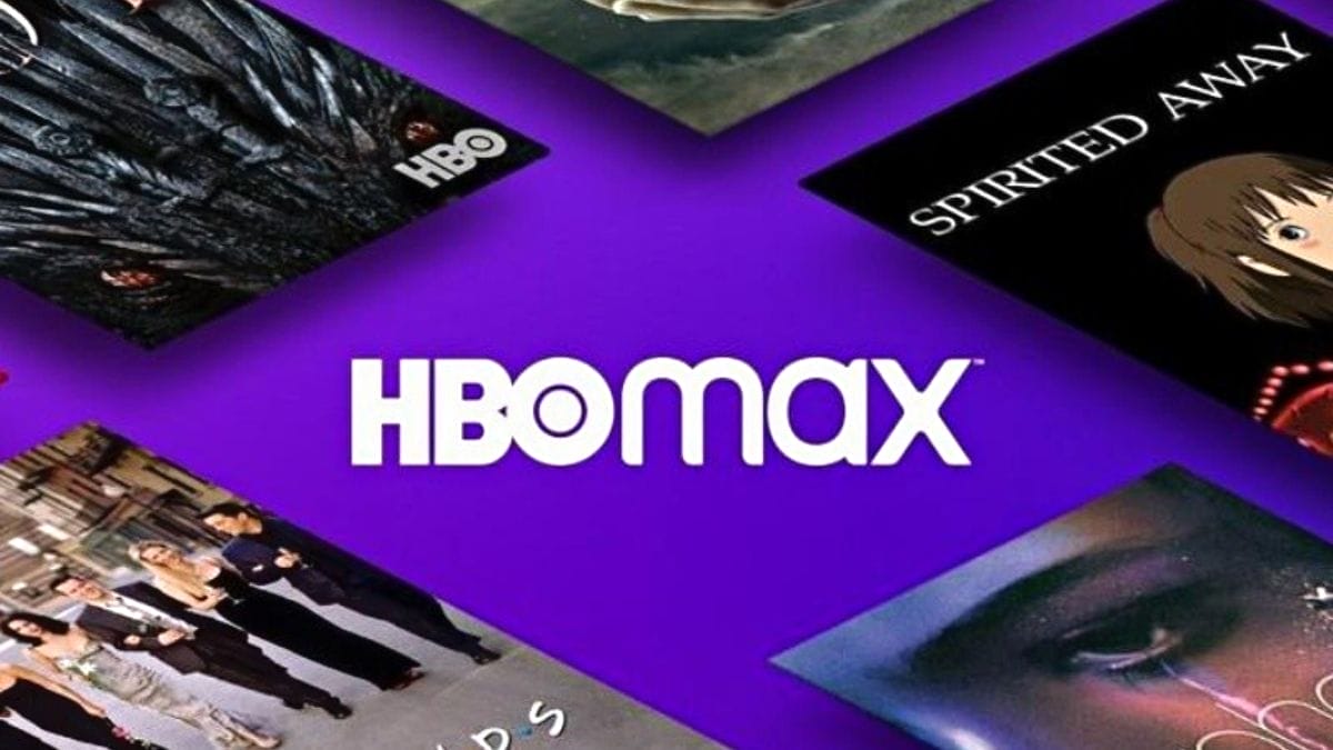 Logo do HBO Max no meio de algumas produções