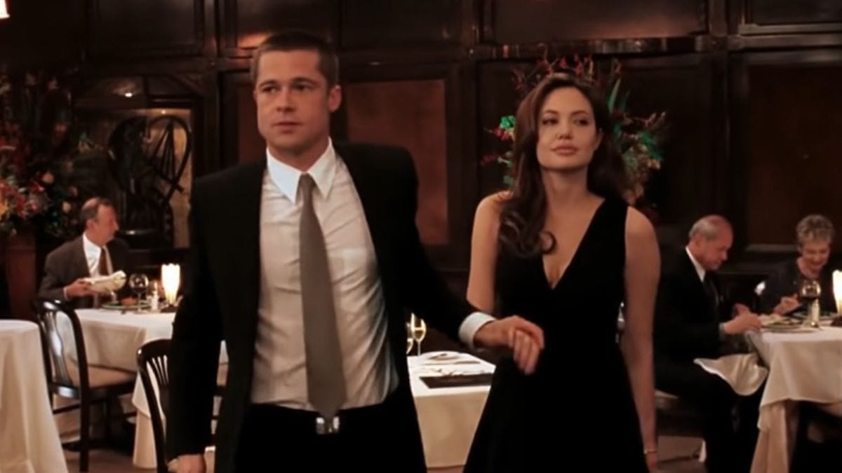 Angelina Jolie e Brad Pitt tiveram que gravar cena de sexo - Foto: Reprodução / YouTube