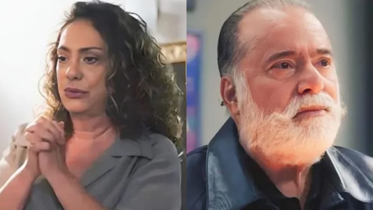 Atgatha e Antônio em 'Terra e Paixão' - Foto: Reprodução / TV Globo
